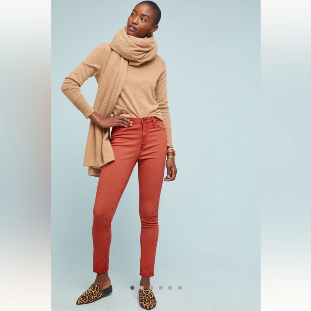 AG Anthropologie The High Rise Abbey Ankle Skinny Pants